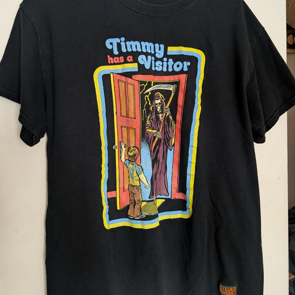 Black Graphic Tee - Short Sleeve